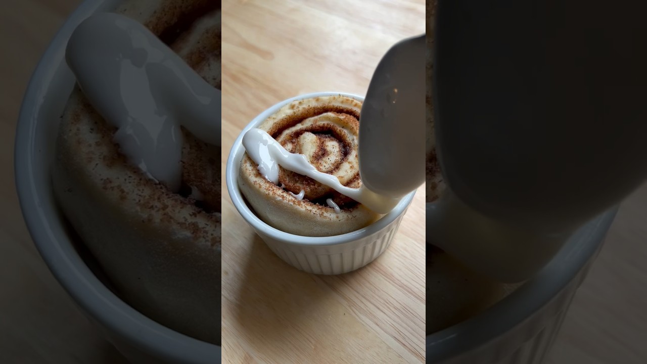 I can&rsquo;t stop making this microwave cinnamon roll