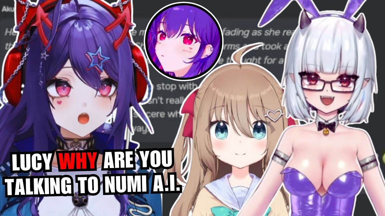 Numi Reacts to Lucy Pyre and Neuro Talking to Numi AI