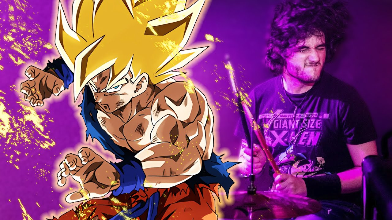 DOKKAN BATTLE LR INT SSJ GOKU DRUM COVER
