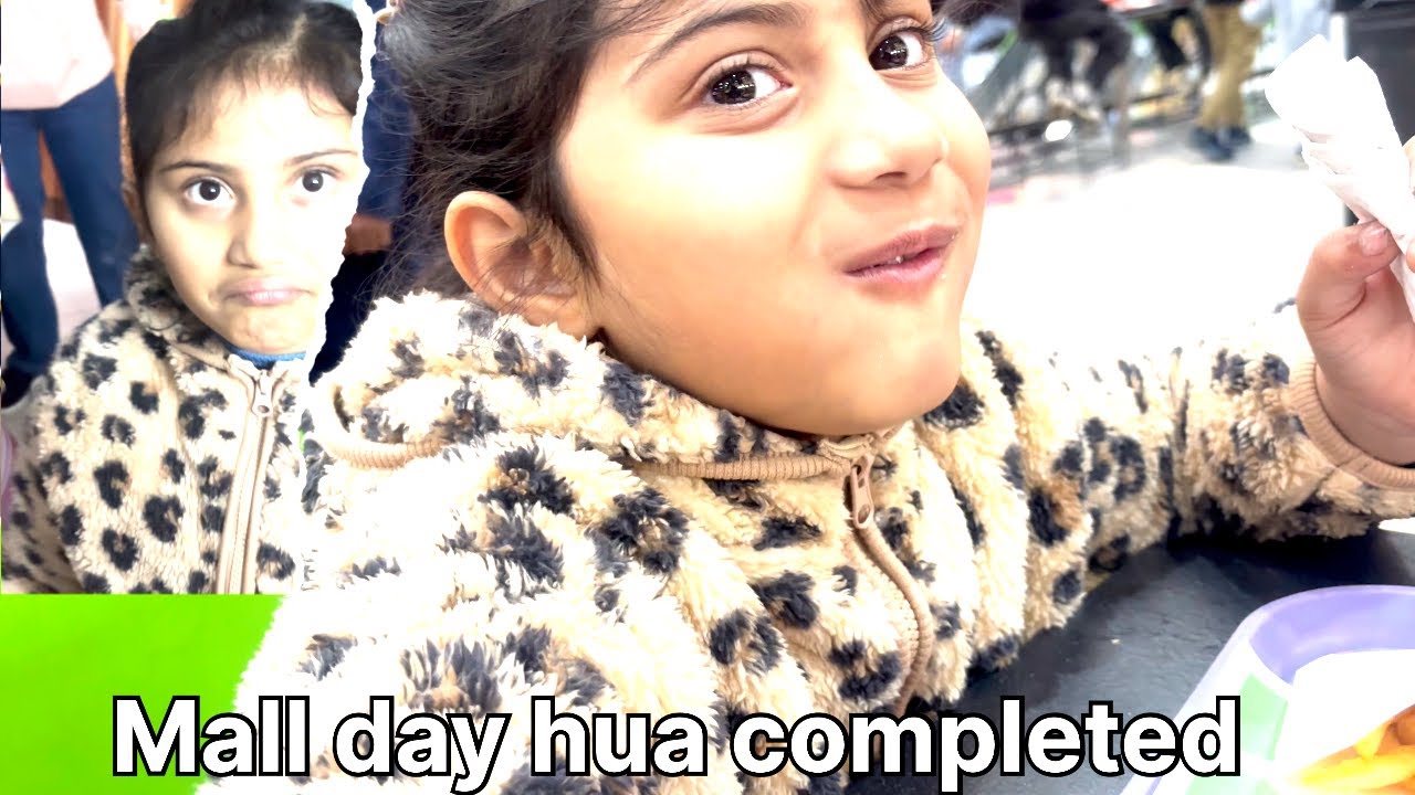 Shopping + Food = Perfect Mall Day 🛍️🍔 | Kids Vlog