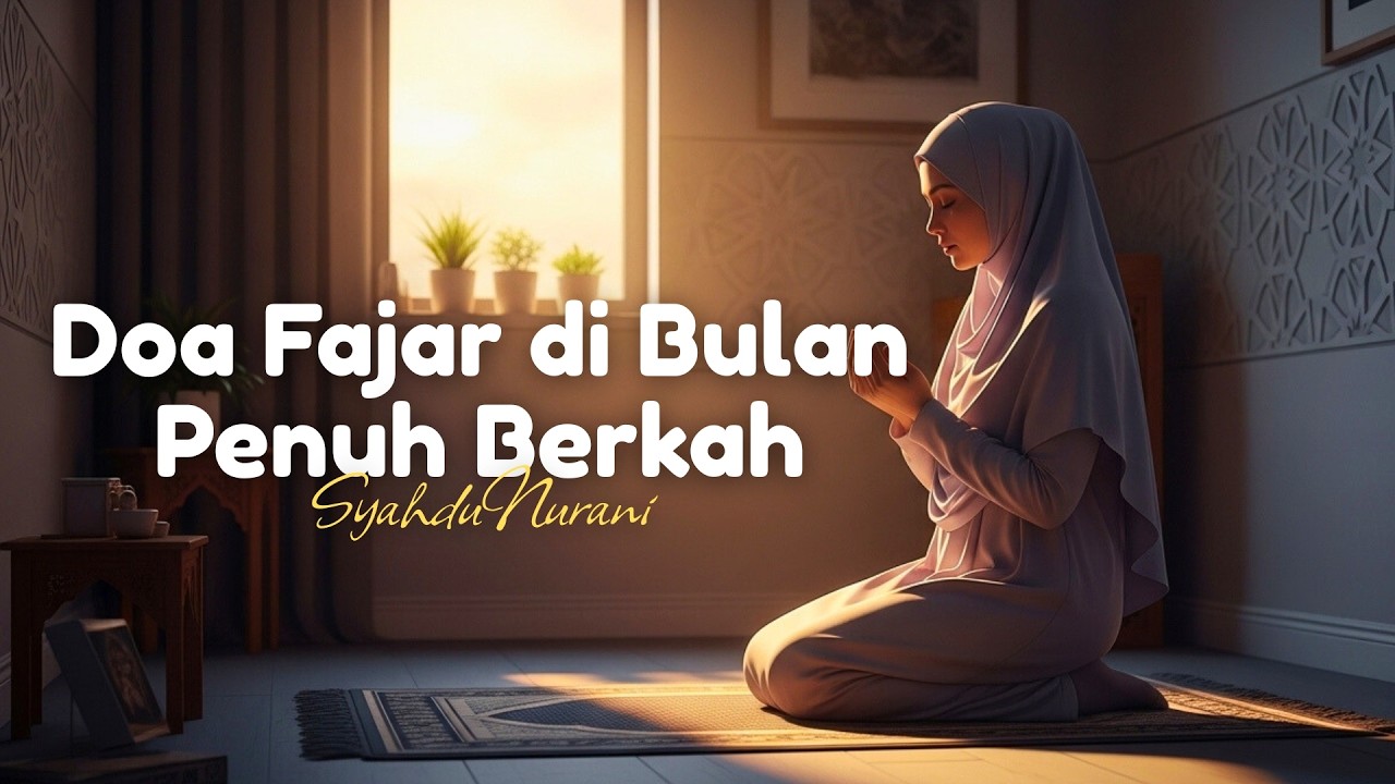 Doa Fajar di Bulan Penuh Berkah 🌙 Lagu Islami Syahdu & Damai