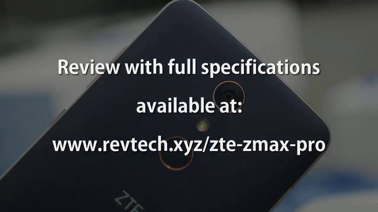 ZTE Zmax Pro Specs