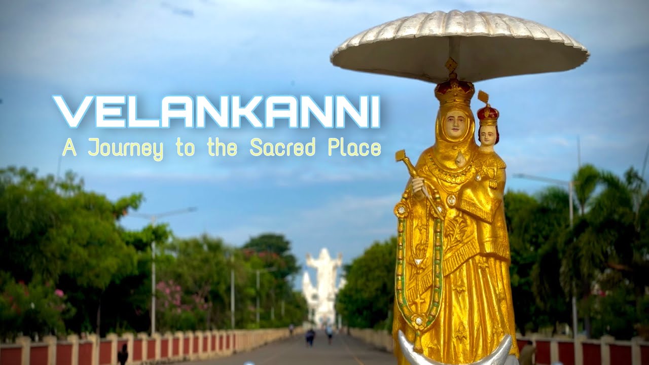 Velankanni Church a Cinematic Travel Vlog | Hidden Beach Near Velankanni Shrine Basilica