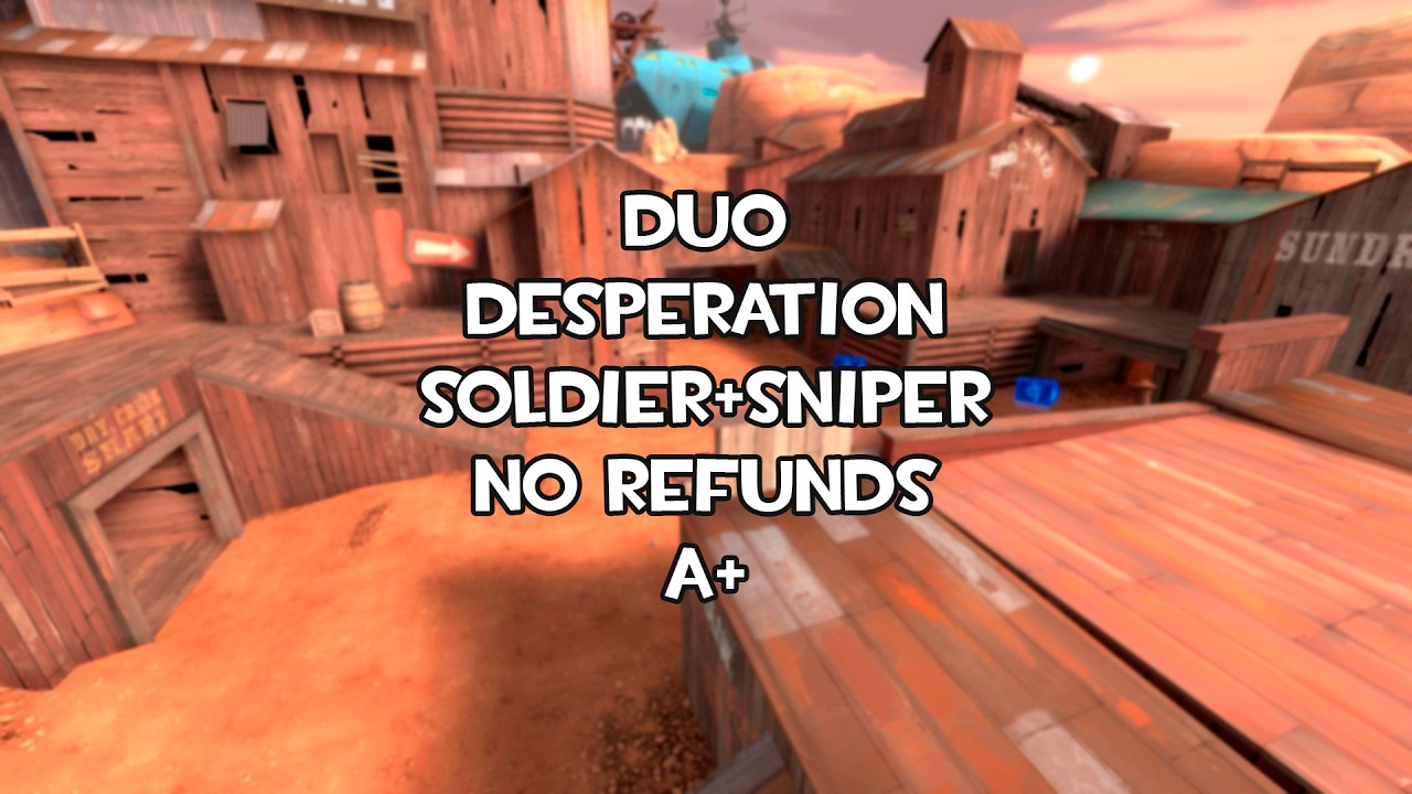 Desperation exp Soldier+Sniper duo NR A+ ft. @MvMAngel