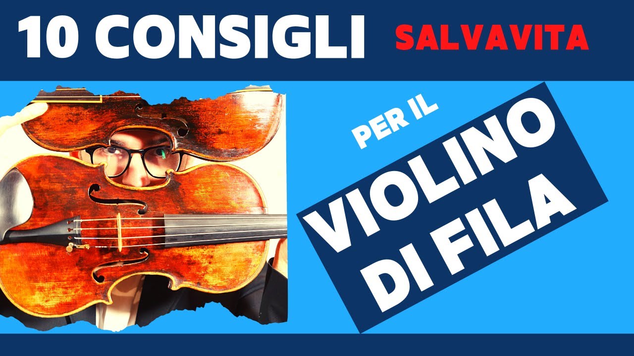 10 CONSIGLI SALVAVITA per il VIOLINO DI FILA | 100 iscritti | orchestra