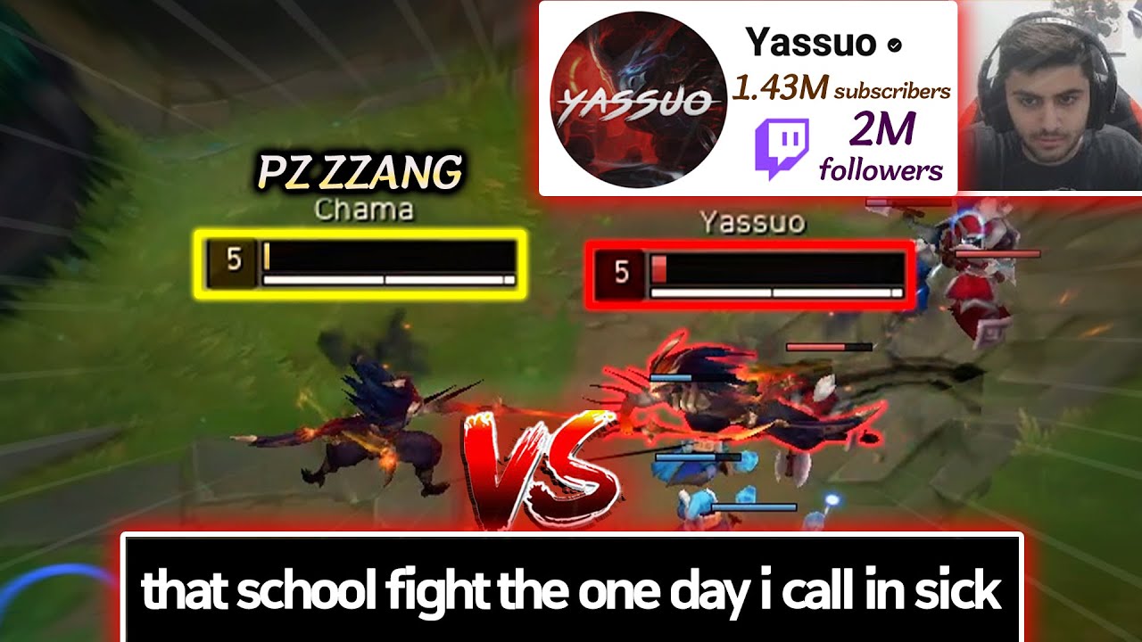OG NA LEGEND YASSUO vs PZ ZZANG!!! THE CLASH OF TWO YASUOS! (feat. @Yassuo-k5q)