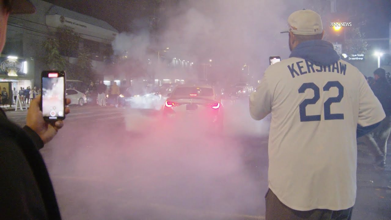 Dodgers Celebration Street Takeover in Pacoima Part 8
