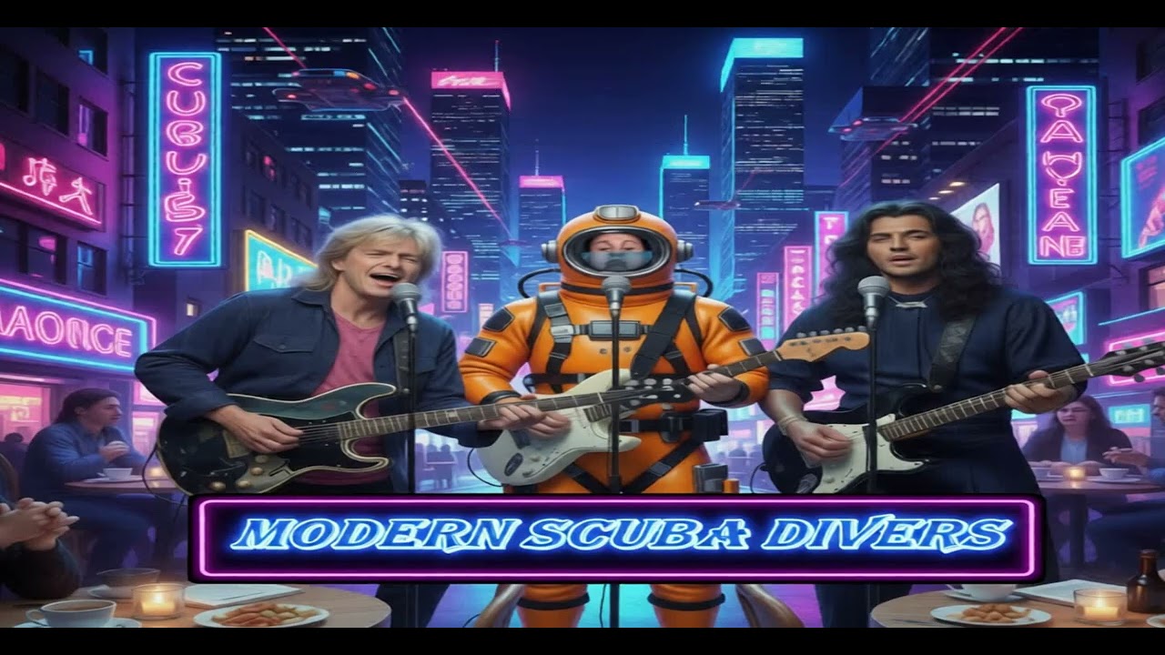 Modern Scuba Divers - Санечка и парень в костюме