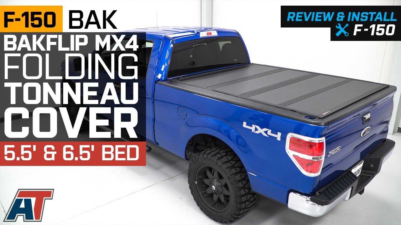 2004-2014 F150 BAK BAKFlip MX4 Folding Tonneau Cover Styleside w/ 5.5' & 6.5' Bed Review & Install