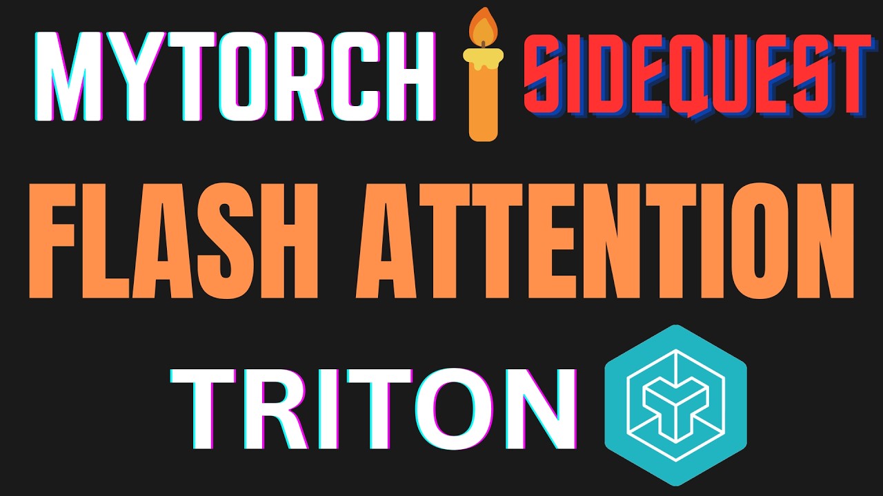 Triton Flash Attention From Scratch | A MyTorch Sidequest