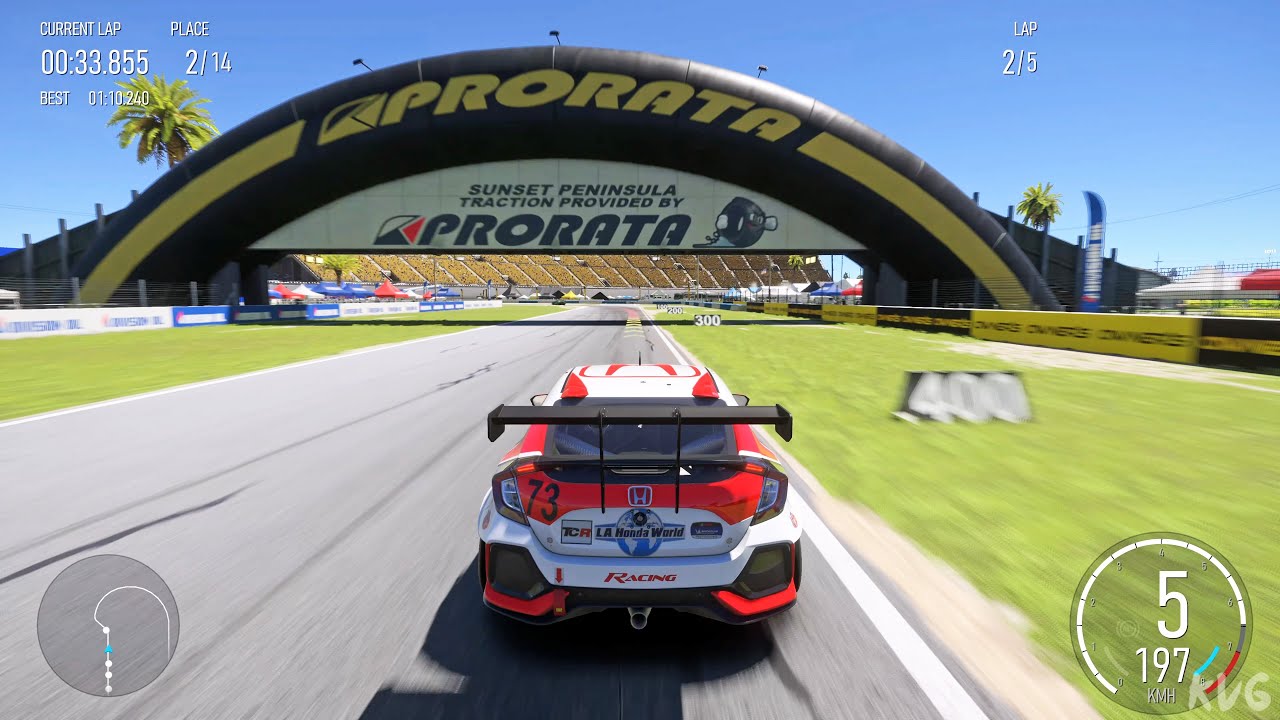 Forza Motorsport - Sunset Peninsula Raceway (Club Circuit) - Gameplay (XSX UHD) [4K60FPS]