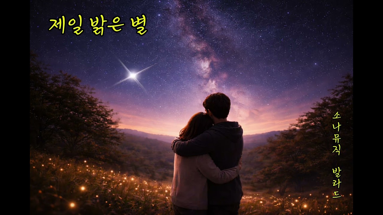 ❤️제일 밝은 별 | 소나뮤직 발라드 | 마음을 울리는 발라드❤️