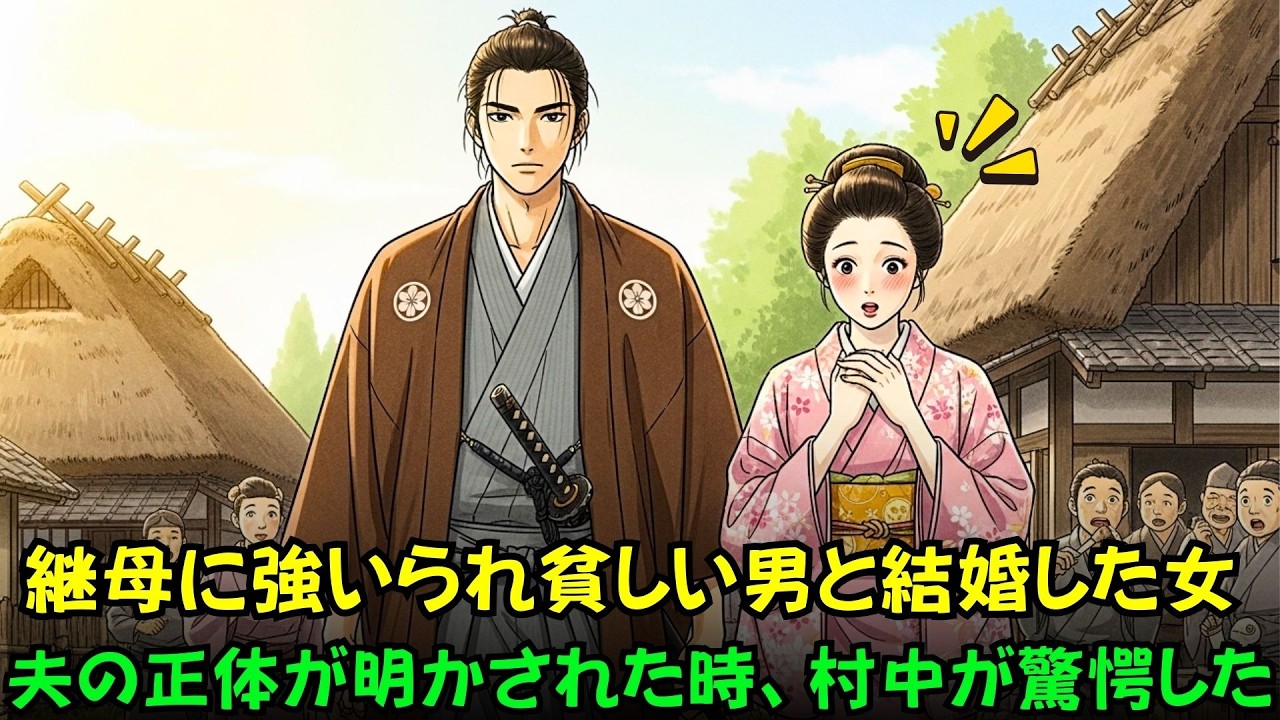 継母に強いられ貧しい男と結婚した女 ―― 夫の正体が明かされた時、村中が驚愕した