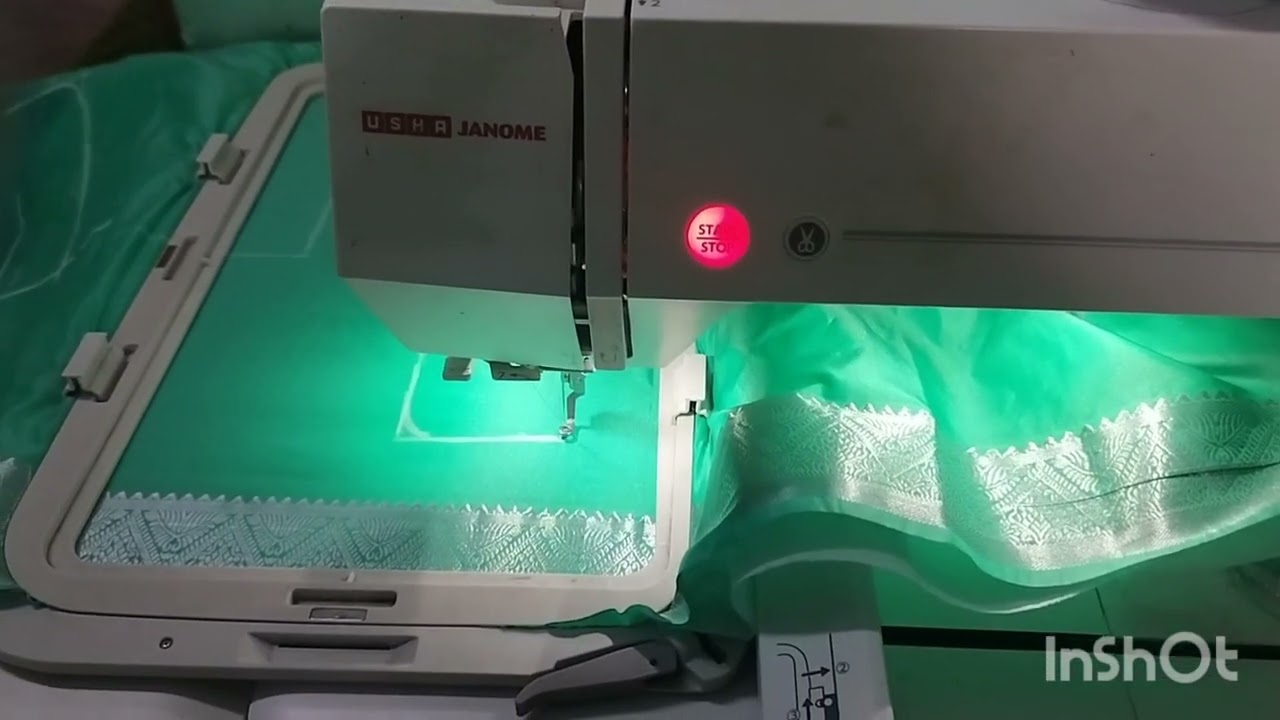 Easy Blouse Embroidery Design Setting | 5 Minutes Trick (Kannada)