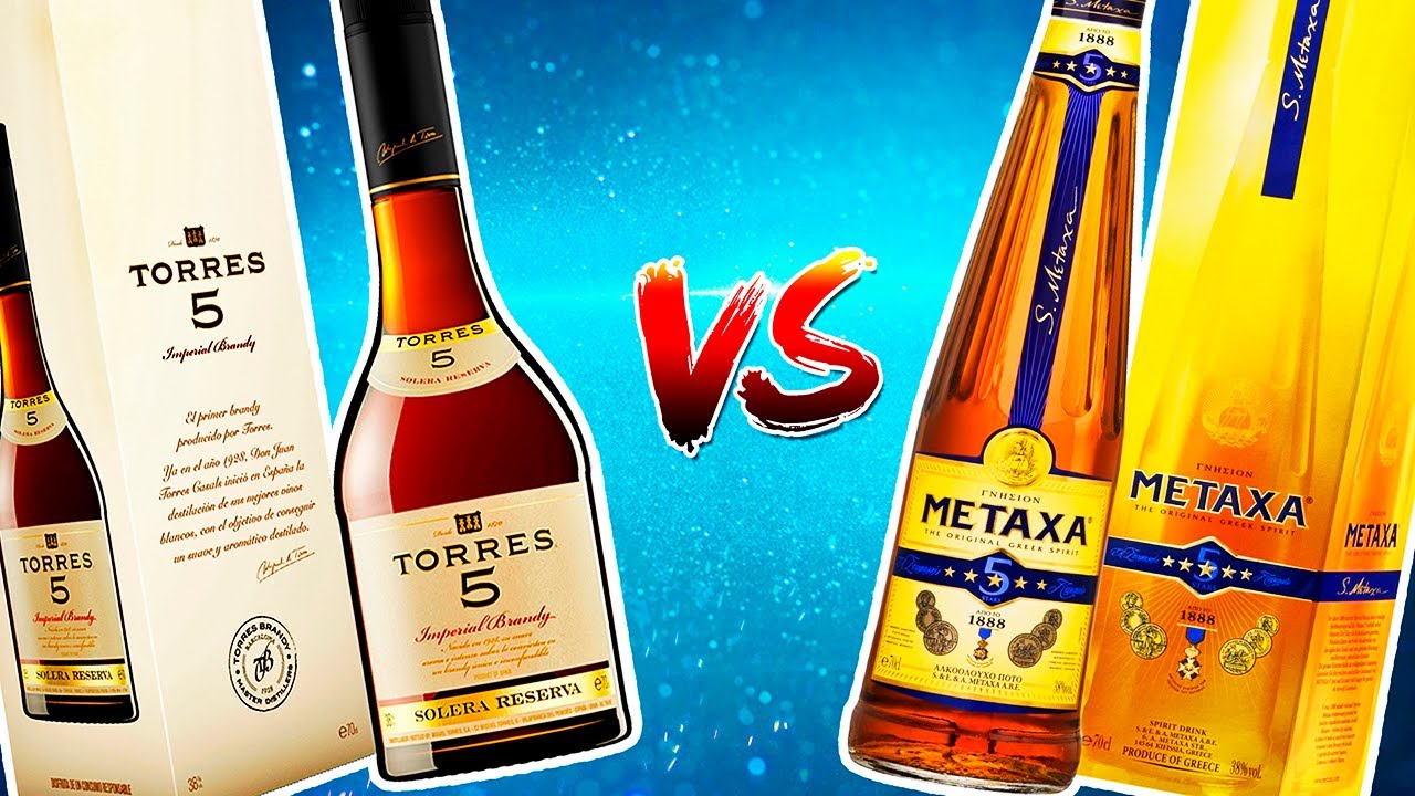 Metaxa 5 vs Torres 5 - Большой Обзор и Сравнение популярных Бренди