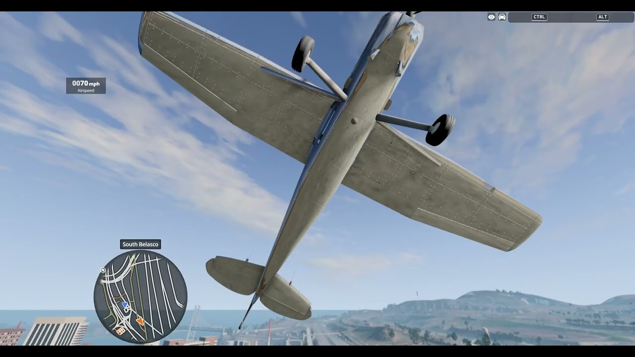BeamNG drive exploring west coast usa