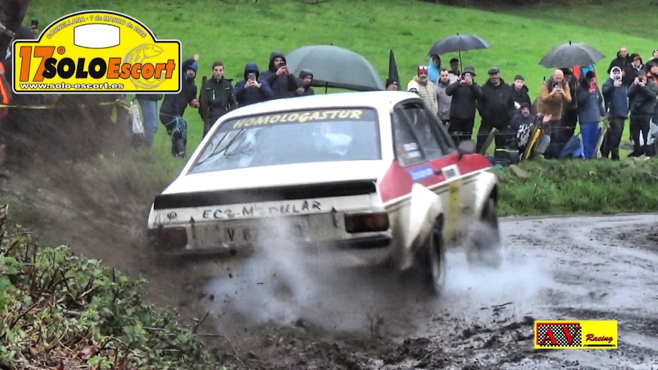 Rally Solo Escort 2026 | Action & Show | A.V.Racing #rally #crash #rallycrash #rallying #fordescort