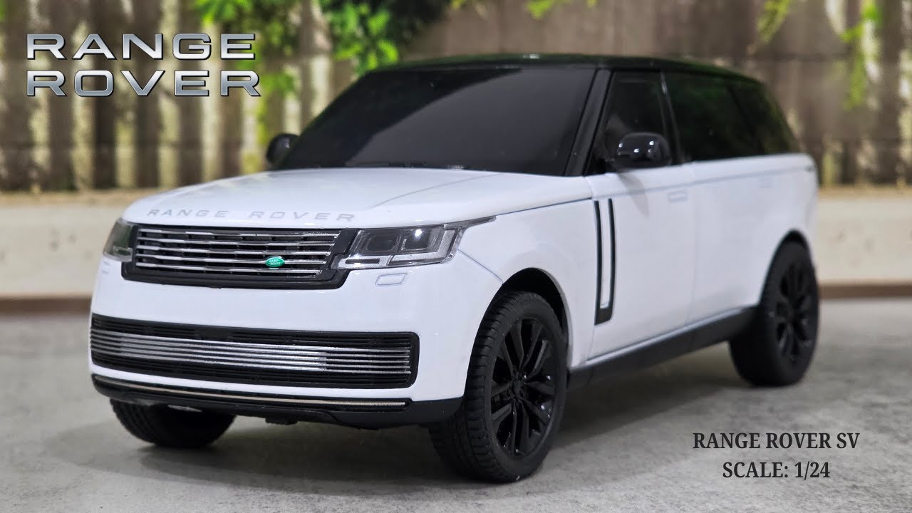 Range Rover SV 1:24 Scale Diecast Model Car | Official Licensed Luxury SUV Miniature