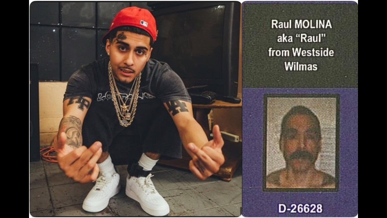 Mexican Mafia And WestSide Wilmas Leader Raul Molina: 