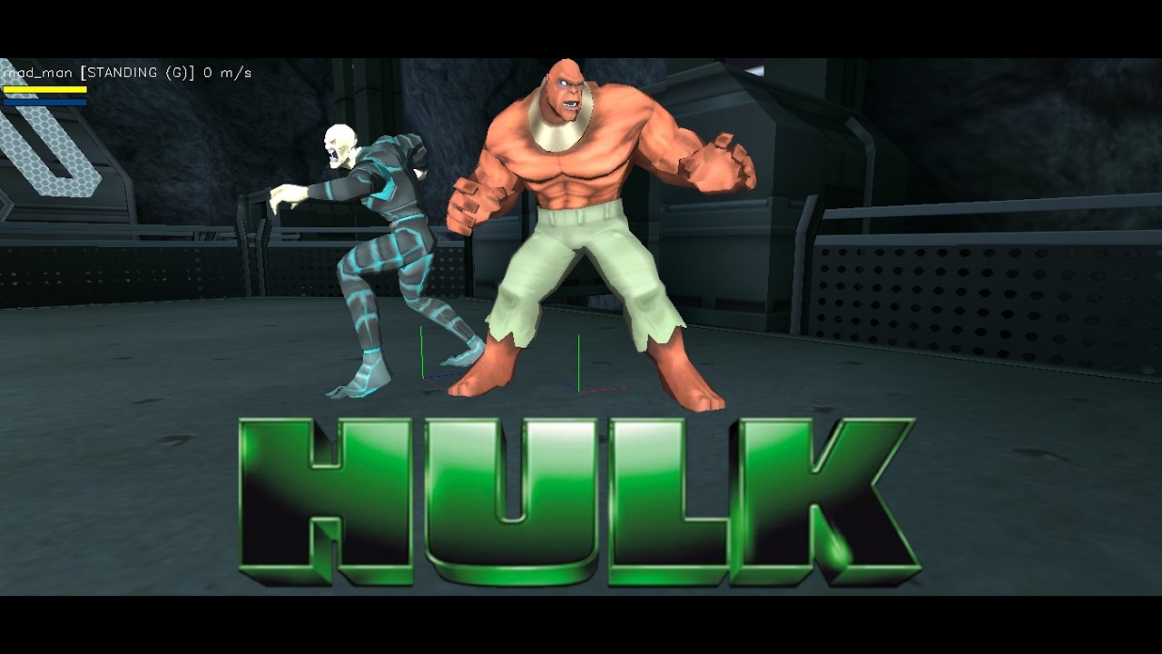 Playable Half-Life vs. Madman & Half-Life Boss [Reckoning] | The Hulk 2003: Video Game (PC) [MOD]
