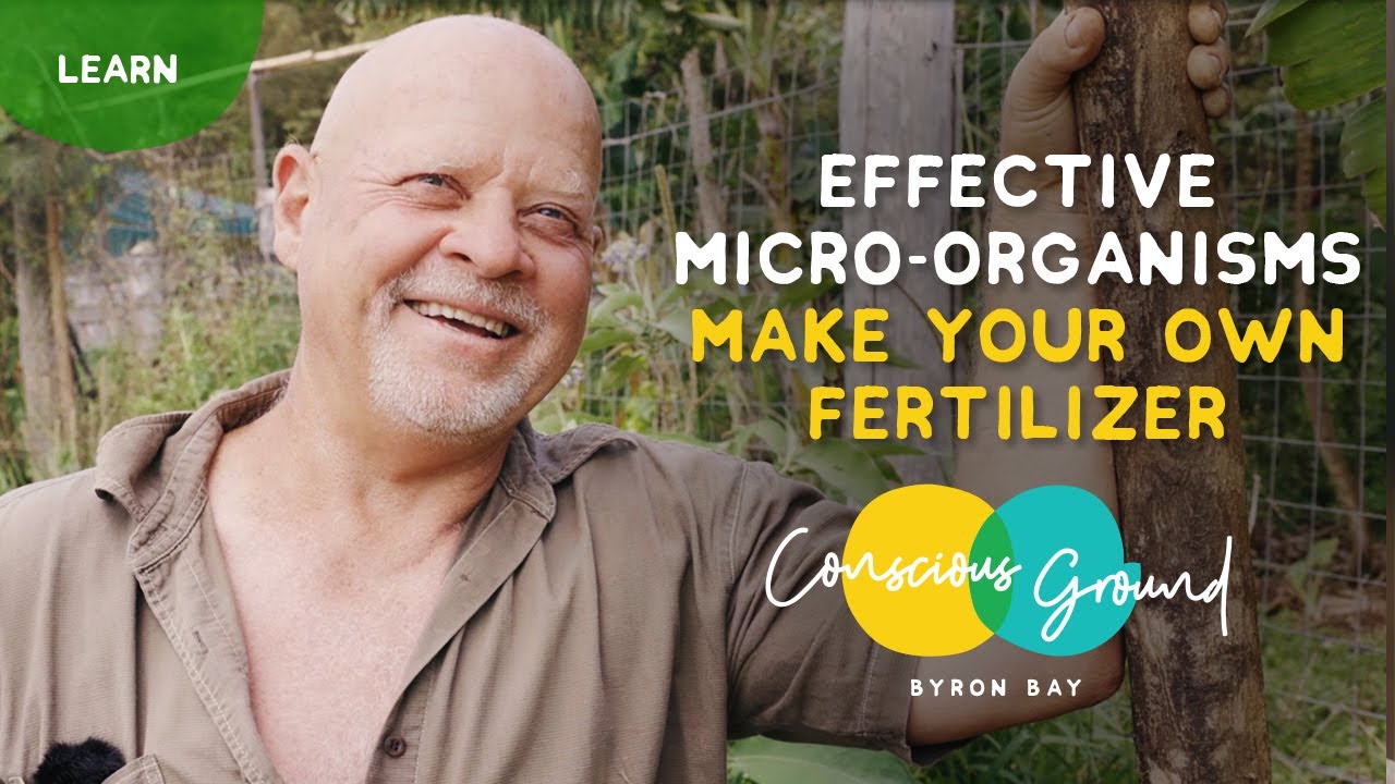 Make your own Effective Micro-organism (EM) Fertilizer