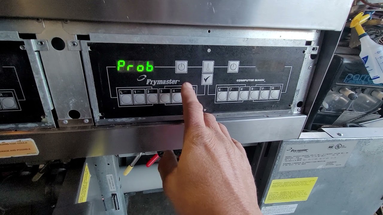 Frymaster Industrial electric fryer Model: FMH222: Which is defective: Probe or Computer?