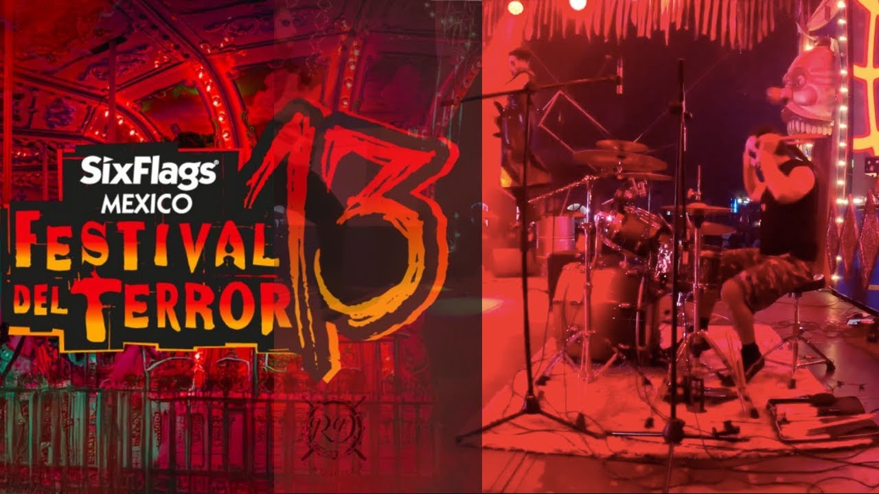 Heavy Metal en Six Flags México: Festival del Terror 13. Part 2 (2/2).
