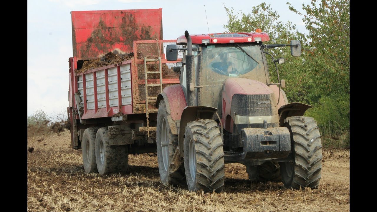Hnojení, orba 2018 - Farma Trnka / CASE, NEW HOLLAND, CLAAS