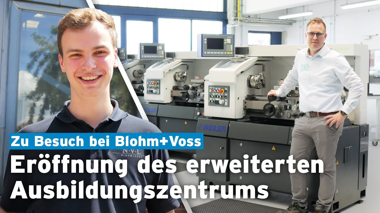 Zukunft sichern: Erweitertes Ausbildungszentrum bei Blohm+Voss er&ouml;ffnet!