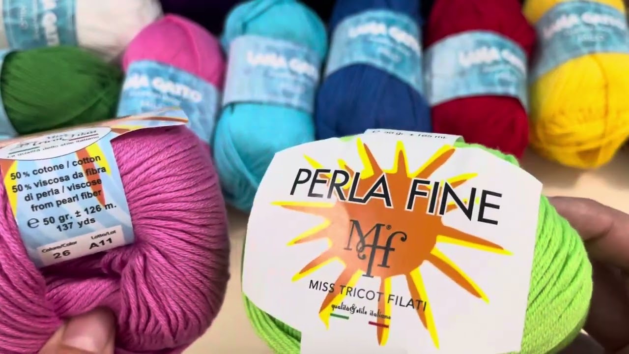 Fuori tutto: filati per uncinetto e maglia - cotone da 1€ 
