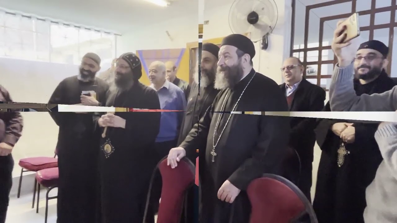افتتاح نيافة الأنبا هرمينا أسقف عام شرق الإسكندرية لل Kids Area وقاعات الألعاب بكنيستنا