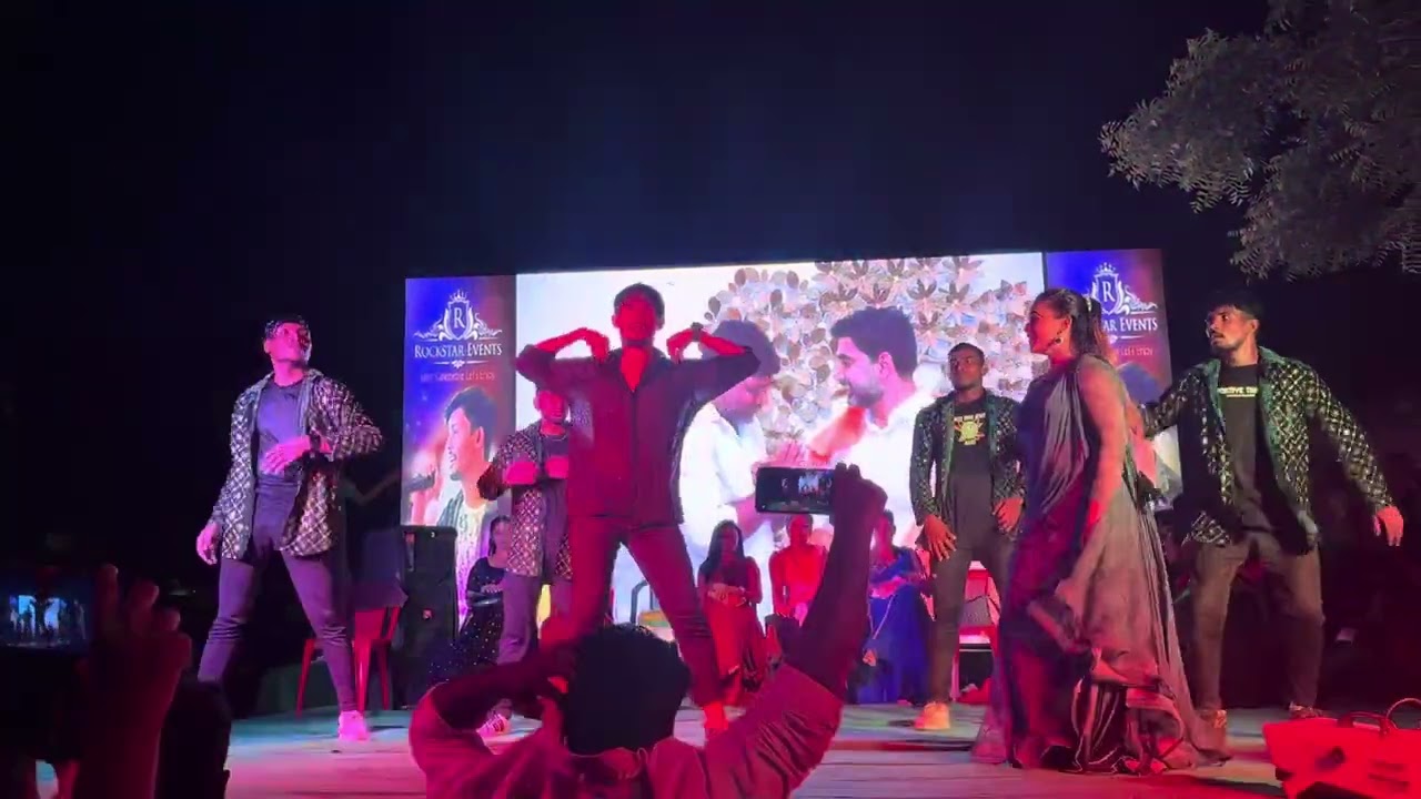 CHINNADAMME CHEEKULU KAVALA NTR SONG BY ROCK STAR EVENTS ONGOLE 8639801853