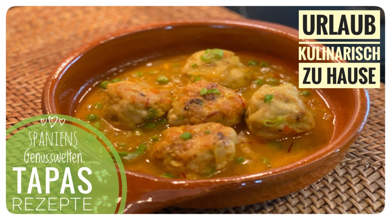 🇪🇸 Andalusische Albondigas mit Safran Salsa - unfassbar lecker 🇪🇸