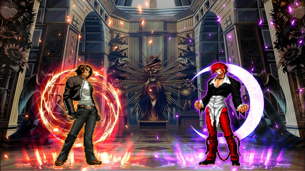 [KOF Mugen] Kyo-Hero VS. G.S Iori Yagami | Intense Showdown