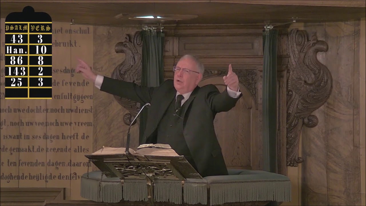 Reformatorische dominee roept op om niet naar overheid te luisteren mbt 30 pers/per kerkdienst.