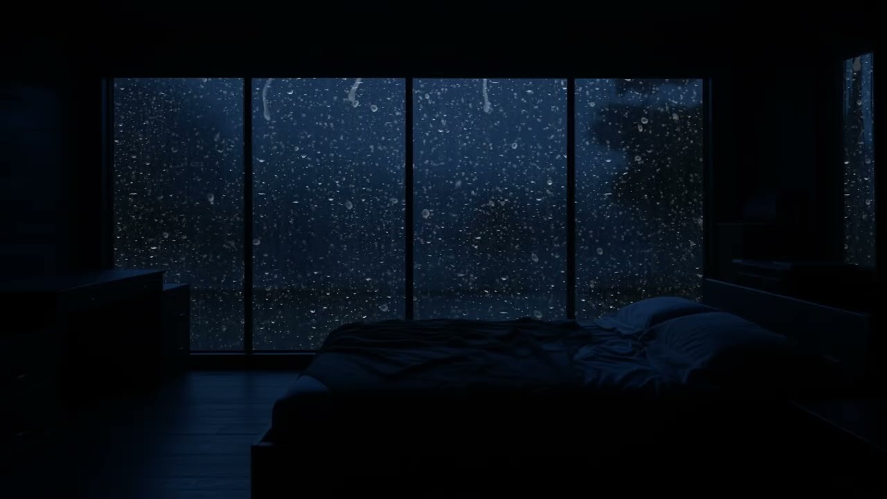 Unwind Completely Tonight with Soothing Rain Sounds for Anxiety Relief and Deep Sleep