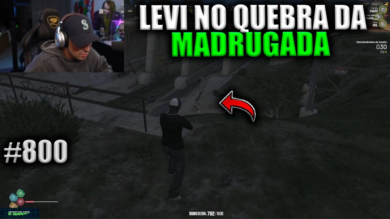 LEVI NO QUEBRA DA MADRUGADA! EP 800