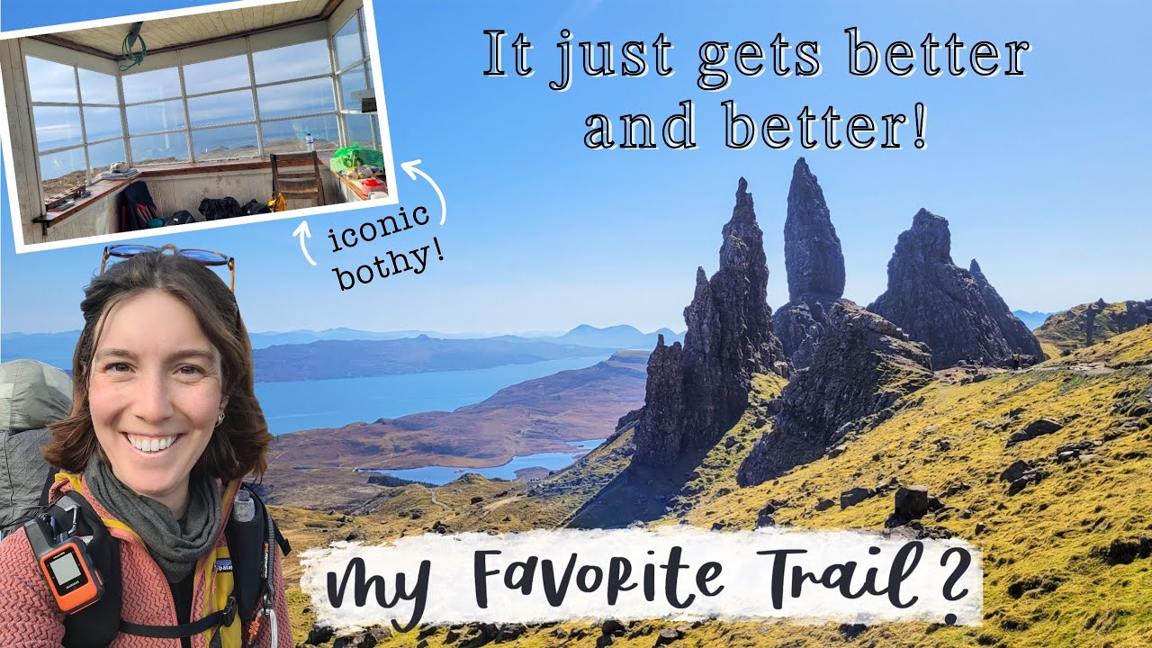 Solo Hiking the Skye Trail with my dog (pt. 3) | Trotternish Ridge Traverse, Quiraing & the END