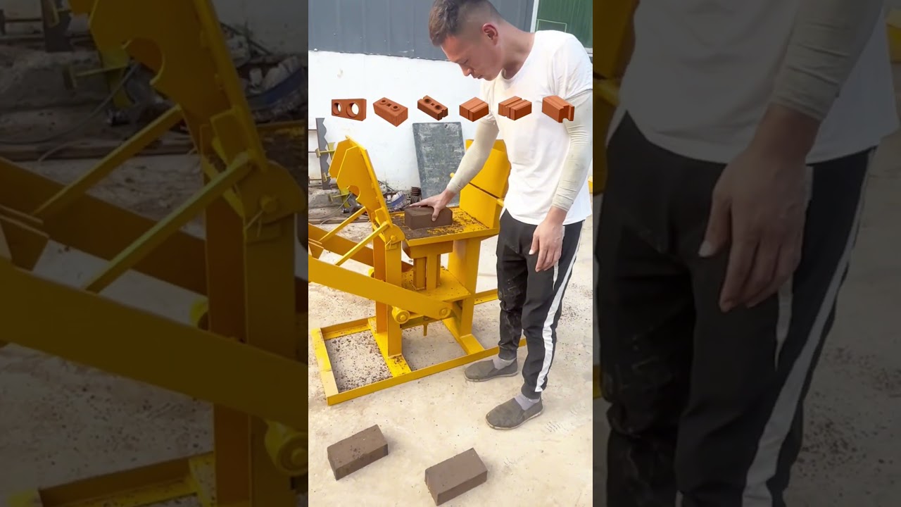 FL1-40 Manual interlocking lego brick making machine Jamaica, machines pour briques