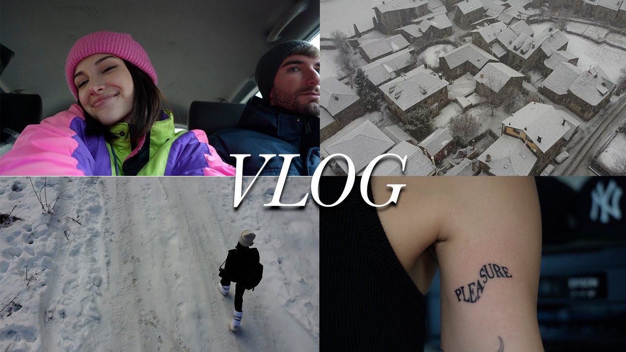 UNA SEMANA CONMIGO ❄️ me tatúo, fotos, nieve...