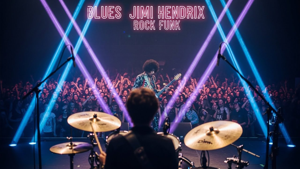 Get Ready to FUNK ROCK with Jimi Hendrix Style | Soul, fire, and groove 🔥