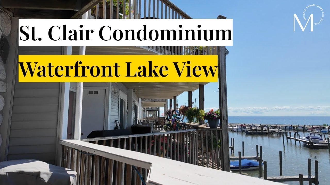 Waterfront Condo in Harrison Township | Harbour Club North | 2 Bed 2 Bath on All-Sports Lake
