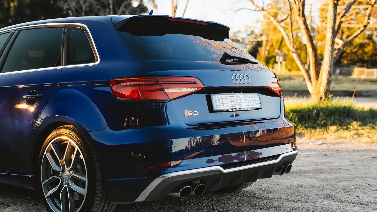 2017 Audi S3 Resonator Delete Exhaust Facelift Sportsback