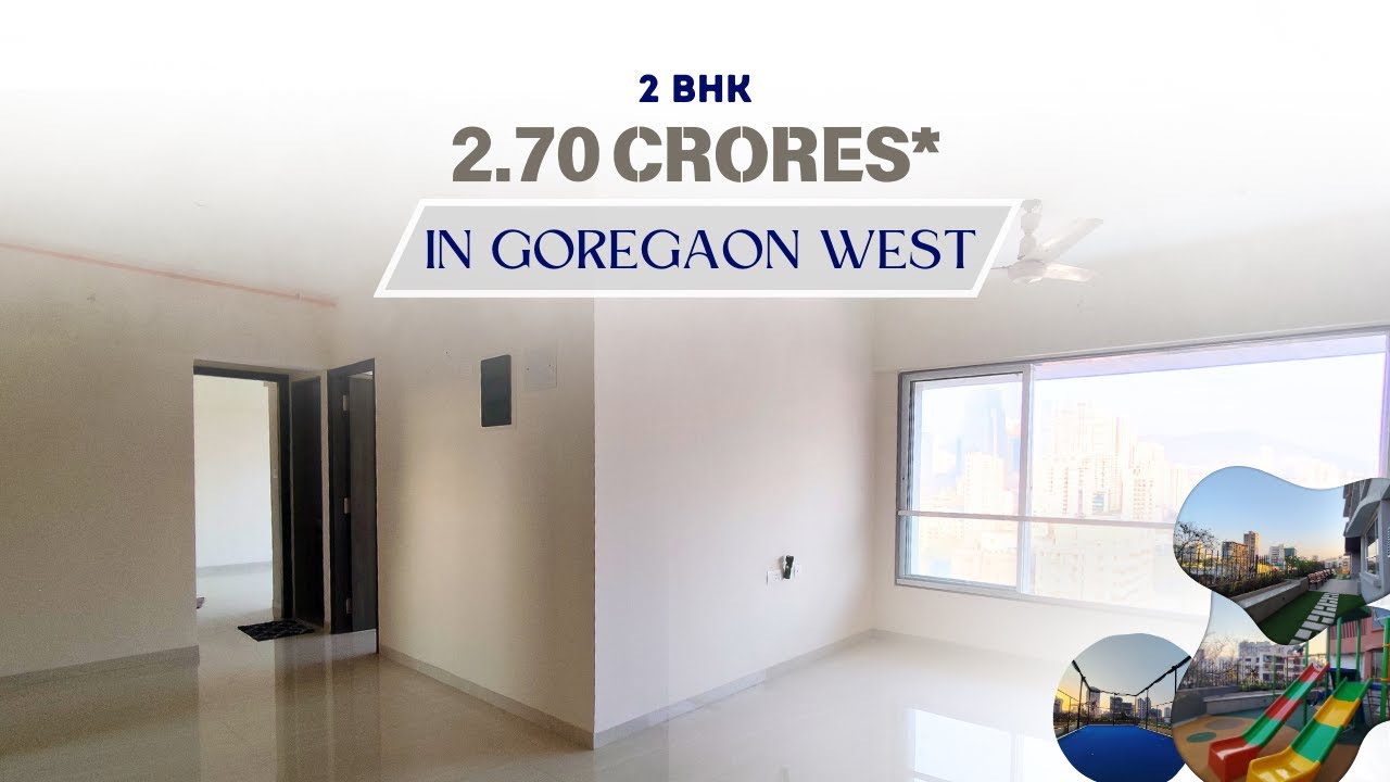 2BHK Flat For SALE | Goregaon West | SV Road | Amenities | RTMI #property #realestateinvesting