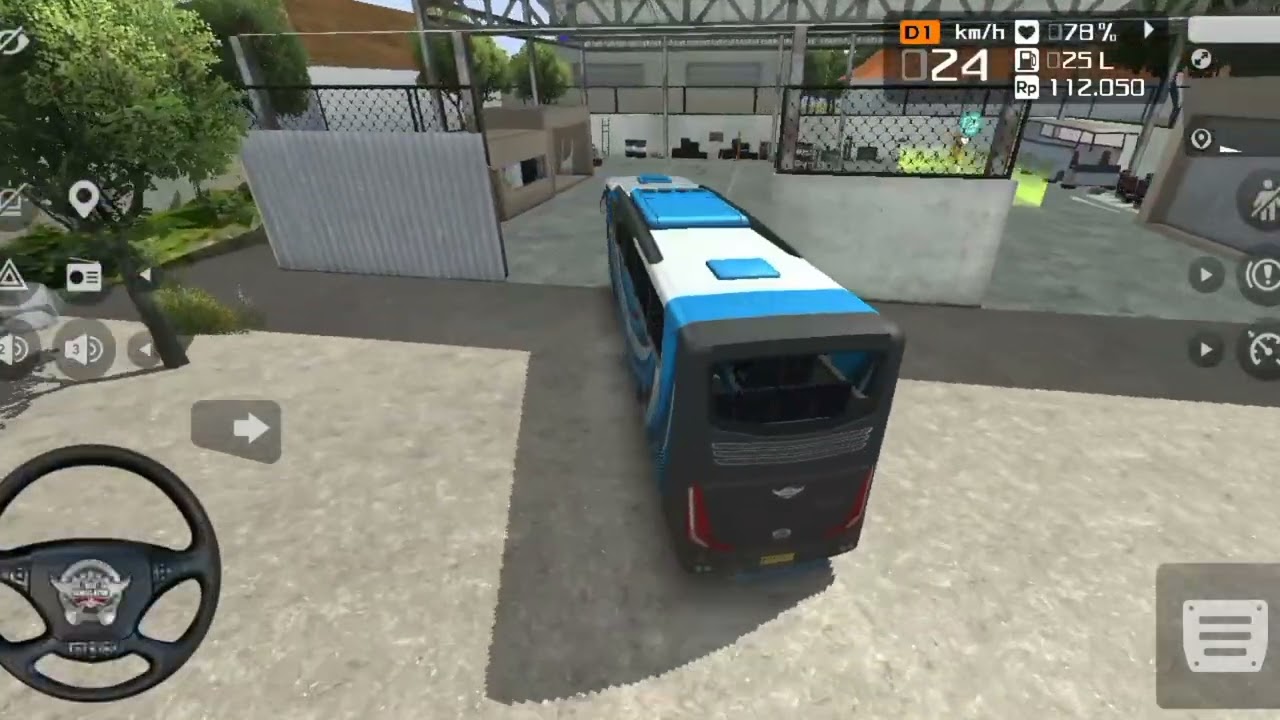 Bus Simulator Indonesia Realistic Gameplay | Highway Driving, Fuel Stop & Bus Repair