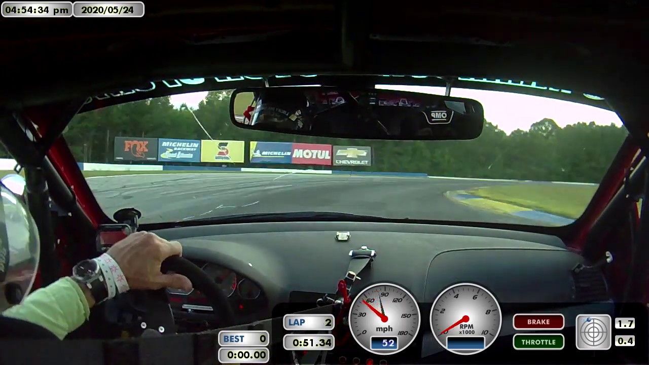 RANDY POBST ROAD ATLANTA E46 M3 CHIN TRACK DAYS HAPPY HOUR 05-24-20