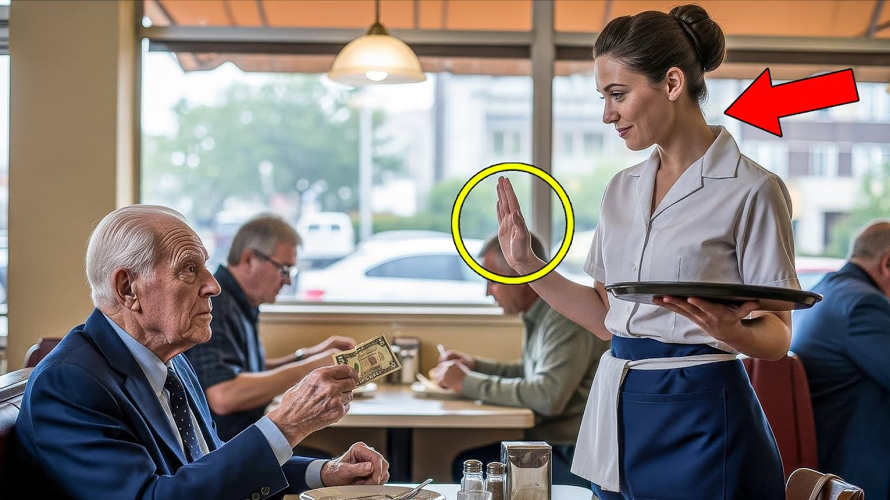 He Tipped the Waitress $5 to Test Her — Her Answer Made the Billionaire Rewrite His Will