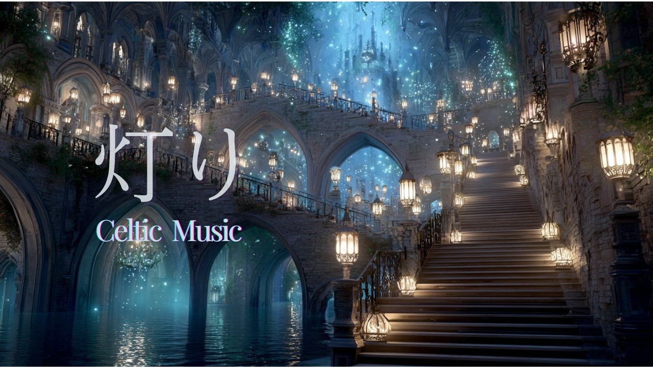 【ケルトBGM】月灯りと静寂の夜 | 心を休めるリラックス音楽 | Celtic Music for Sleep & Relax|  眠る前・リラックス・勉強・作業用BGM