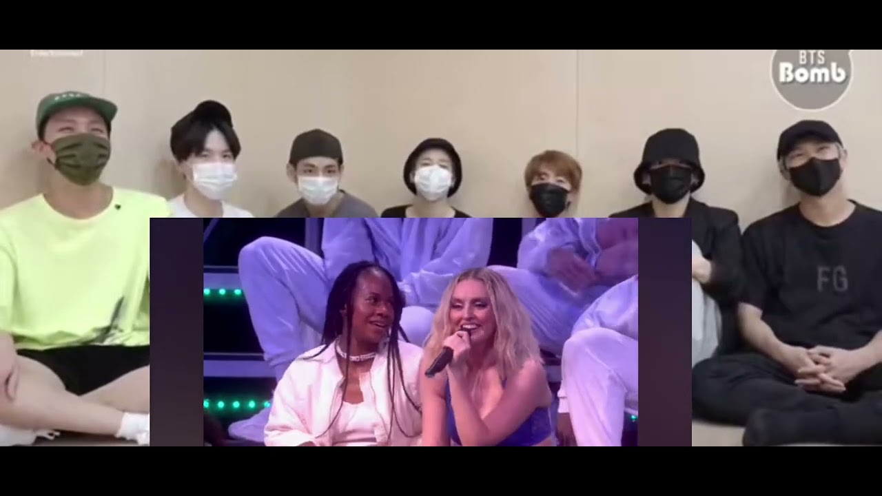 bts reaction to Little mix confetti tour songs pt 2 (fake reaction)