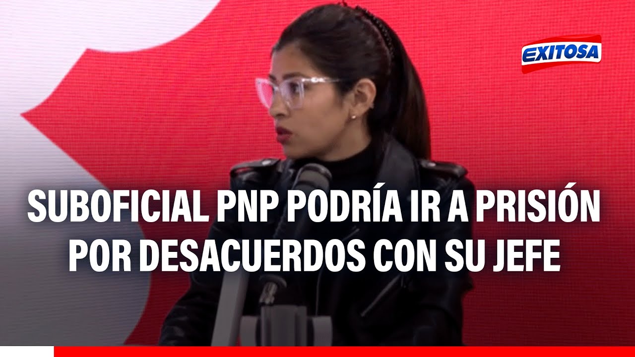 🔴🔵¡Indignante! Suboficial PNP denuncia que podría ir a prisión por tener desacuerdos con su jefe